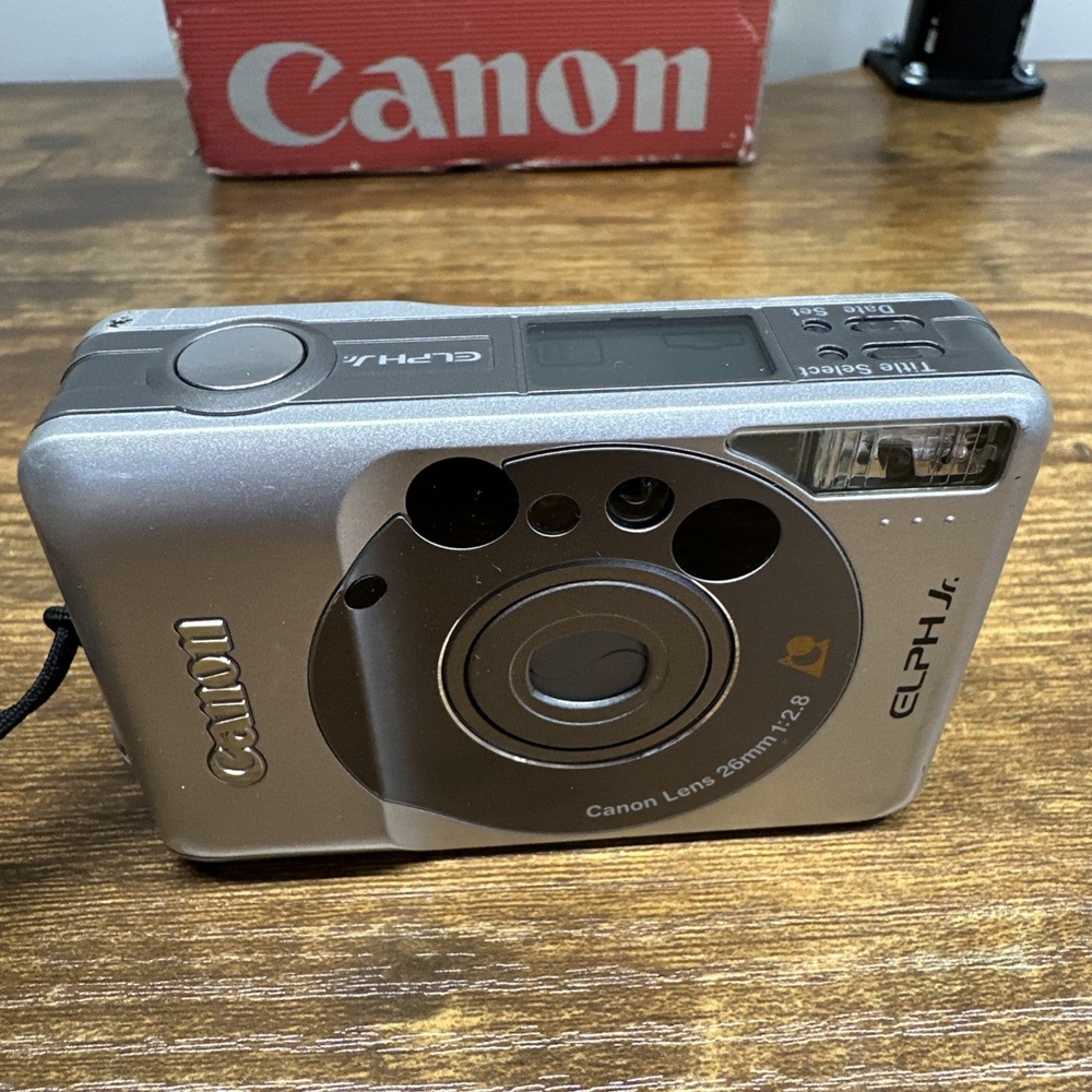 Canon Elph Jr APS Film Camera Strap Box  TESTED WORKING - Picture 9 of 13